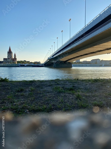 bridge over the river