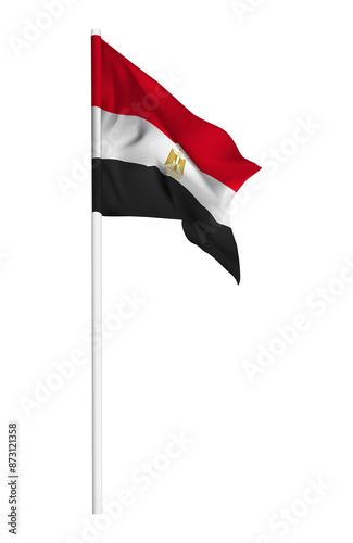 Flag of Egypt illustration
