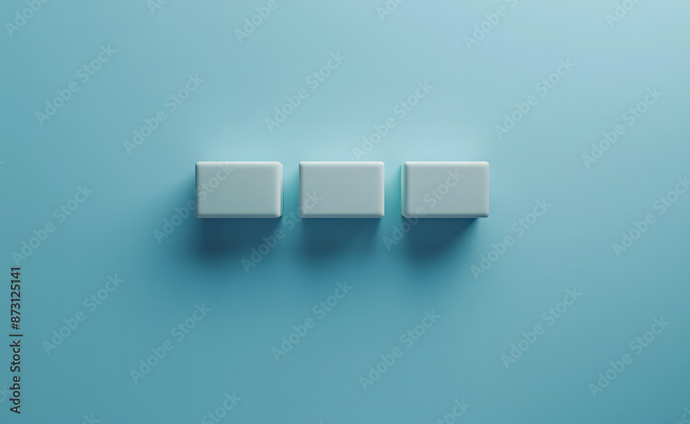 Loading, wood block in progress bar on blue background for download software and waiting to load digital business data from website design Loading, wood block in progress bar on blue background for download software and waiting to load digital business data from website design