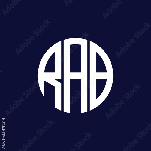 rab circle logo design