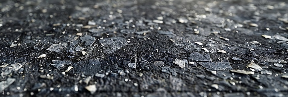 Closeup of Black Stone Texture Background - Illustration Closeup of Black Stone Texture Background - Illustration