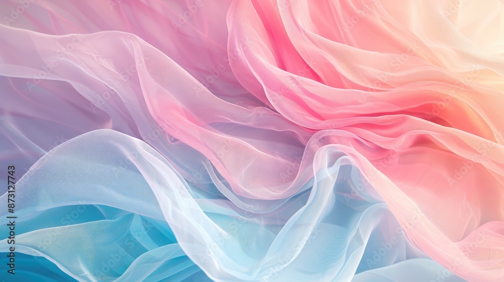 A serene abstract background with gradient transitions and soft textures