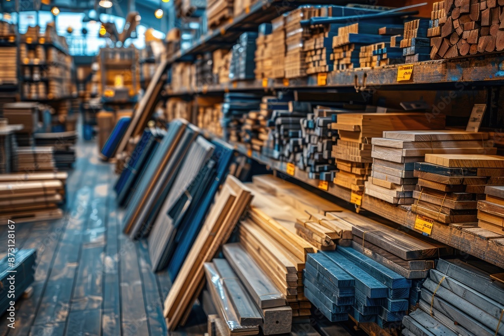 Obraz premium warehouse inventory professional photography