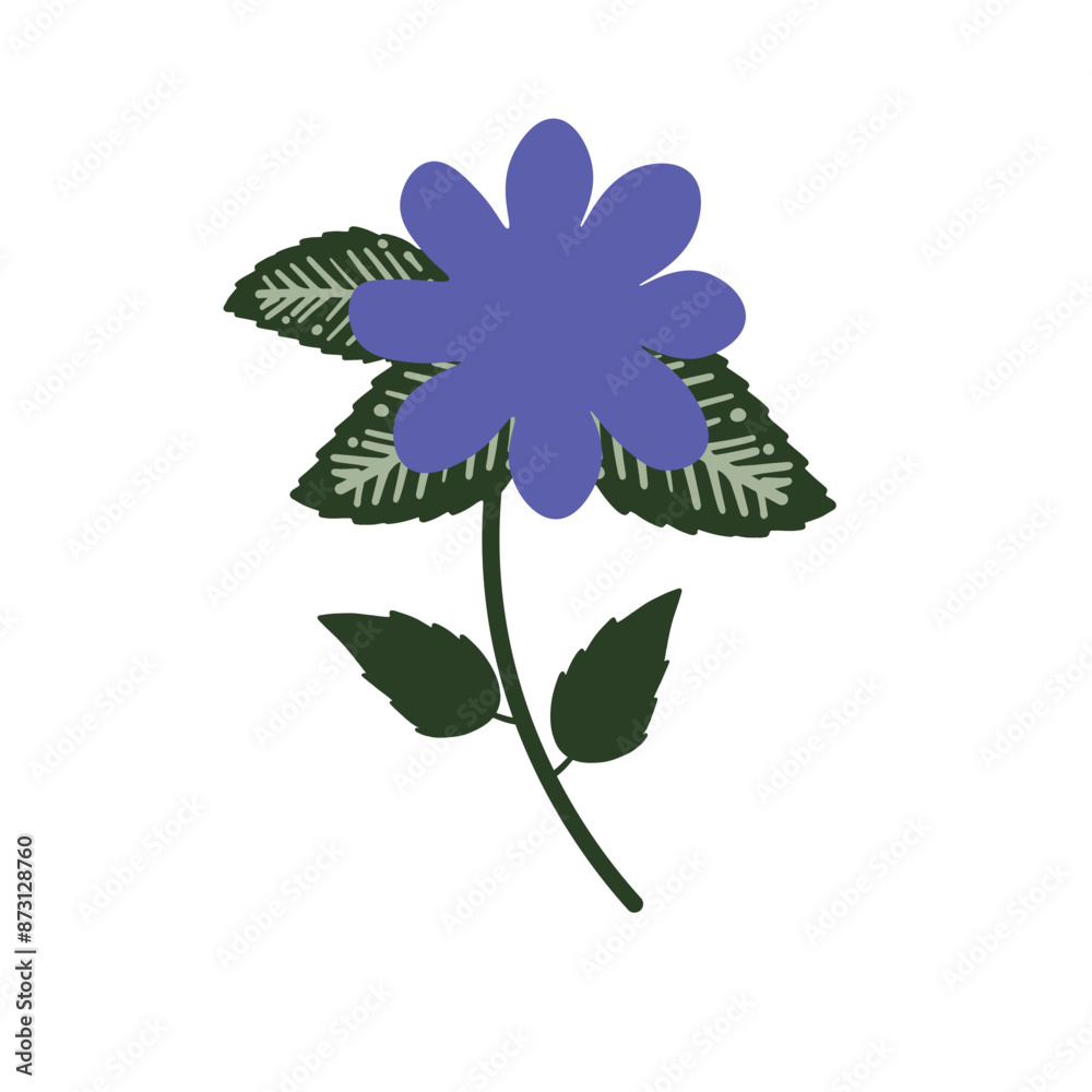 Flower Flat Illustration Flower Flat Illustration
