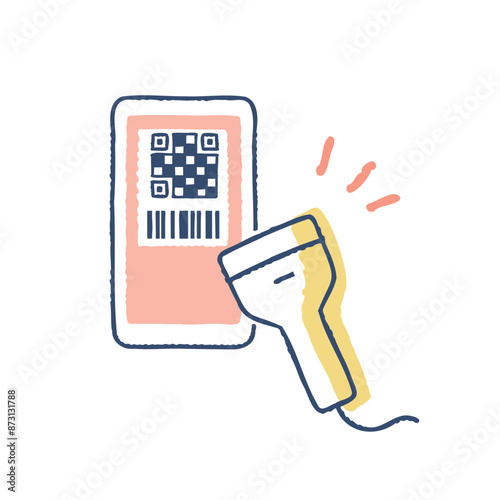 スマートフォンでのQRコード決済