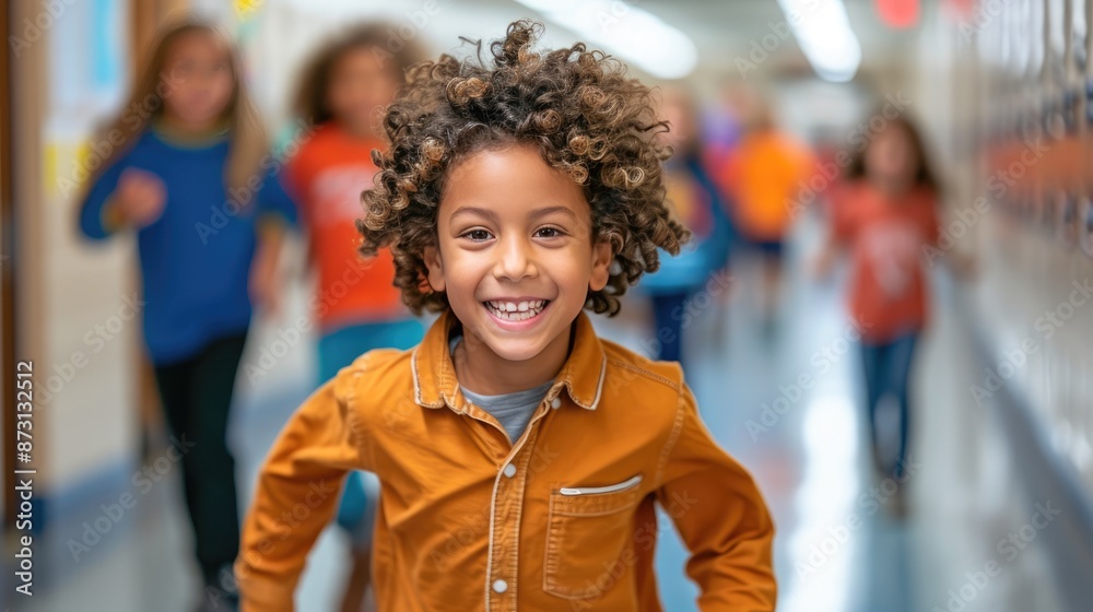 School Days Bliss: Children's Joyful Moment School Days Bliss: Children's Joyful Moment