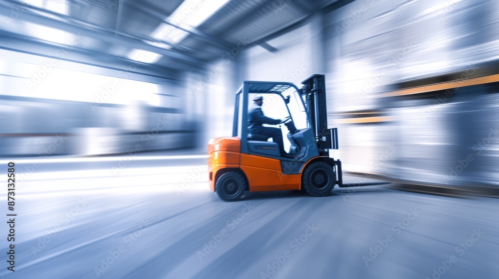 Industrial Robotics: Agile Forklift in Modern Warehouse Industrial Robotics: Agile Forklift in Modern Warehouse