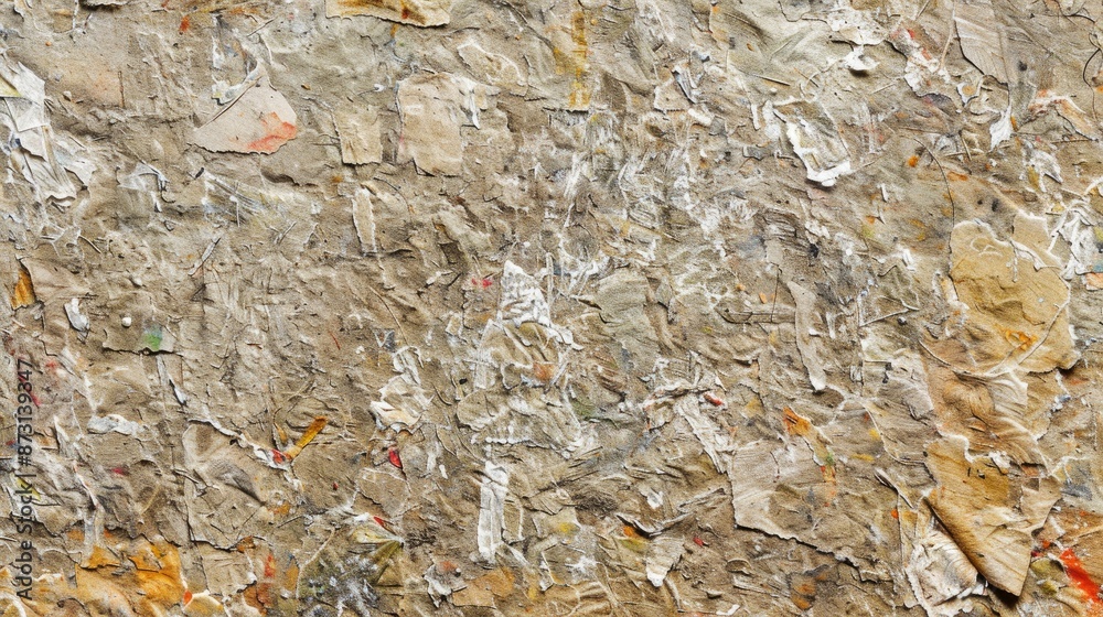 Texture of recycled paper made from natural materials Texture of recycled paper made from natural materials