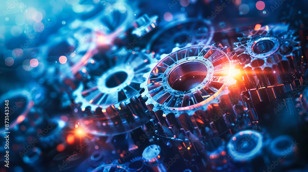 Abstract technology, industry and engineering background Abstract technology, industry and engineering background