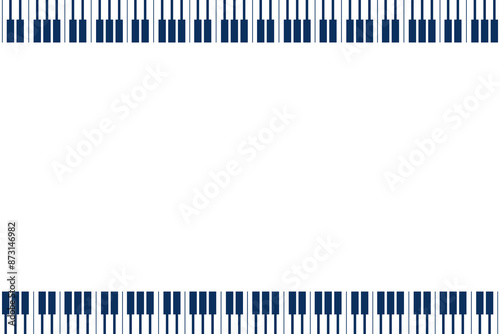 Beautiful piano background decorative design.Music template poster vintage style.Frame design element can be used for backdrop, banner, brochure, print, rug, product, wall print decorate illustration
