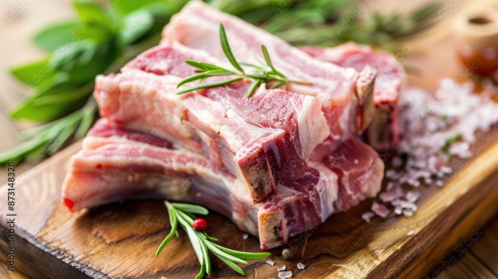 Pork meat available at grocery store Pork meat available at grocery store