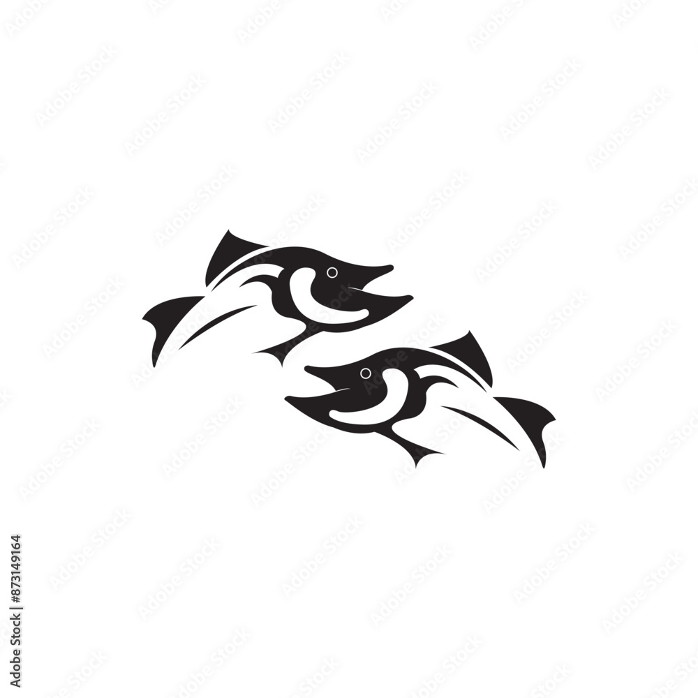 SALMON FISH ICON SALMON FISH ICON