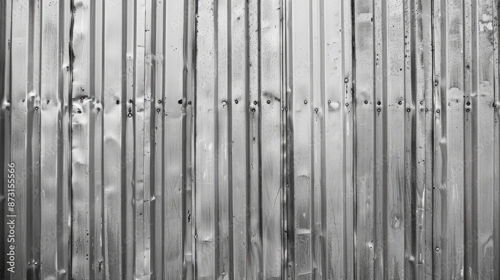 Fototapeta premium Textured or background of corrugated sheets