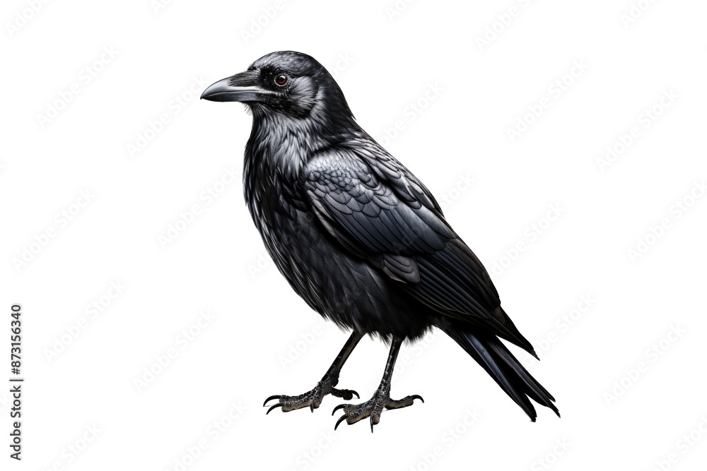 Obraz premium Crow (PNG 10800x7200)