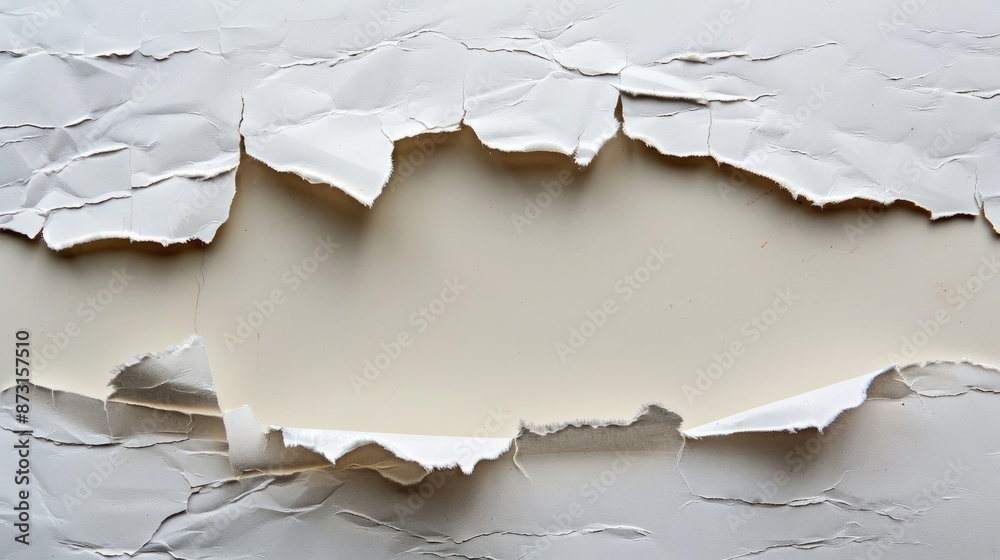 Torn paper with room for writing Torn paper with room for writing