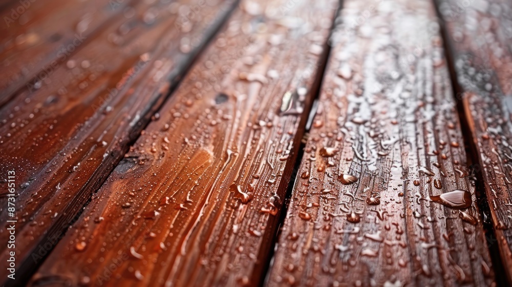 Waterproofing paint products for decks