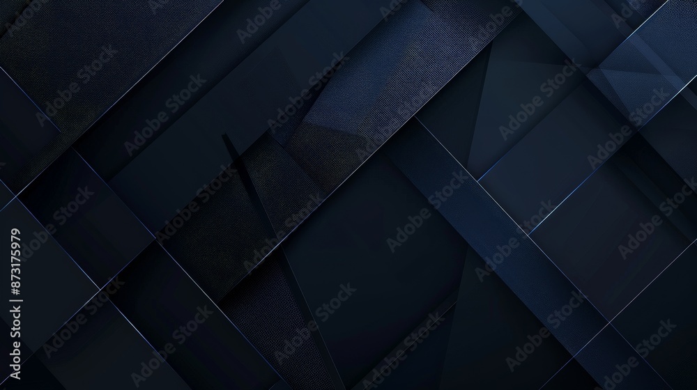 Abstract Dark Blue Geometric Pattern Abstract Dark Blue Geometric Pattern