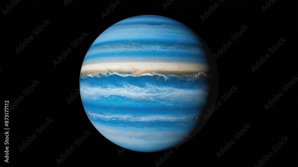 Amazing photo of planet Neptune in cosmos with immersive view.. Amazing photo of planet Neptune in cosmos with immersive view..