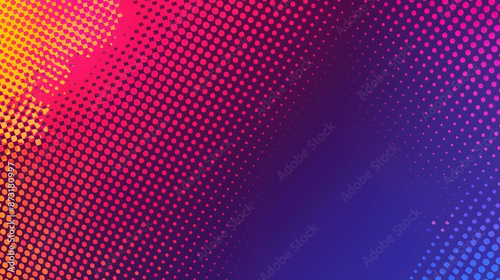 modern blue and purple neon halftone background modern blue and purple neon halftone background