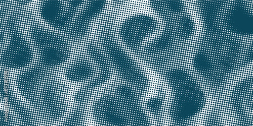 3D abstract dark blue background with dot pattern vector design