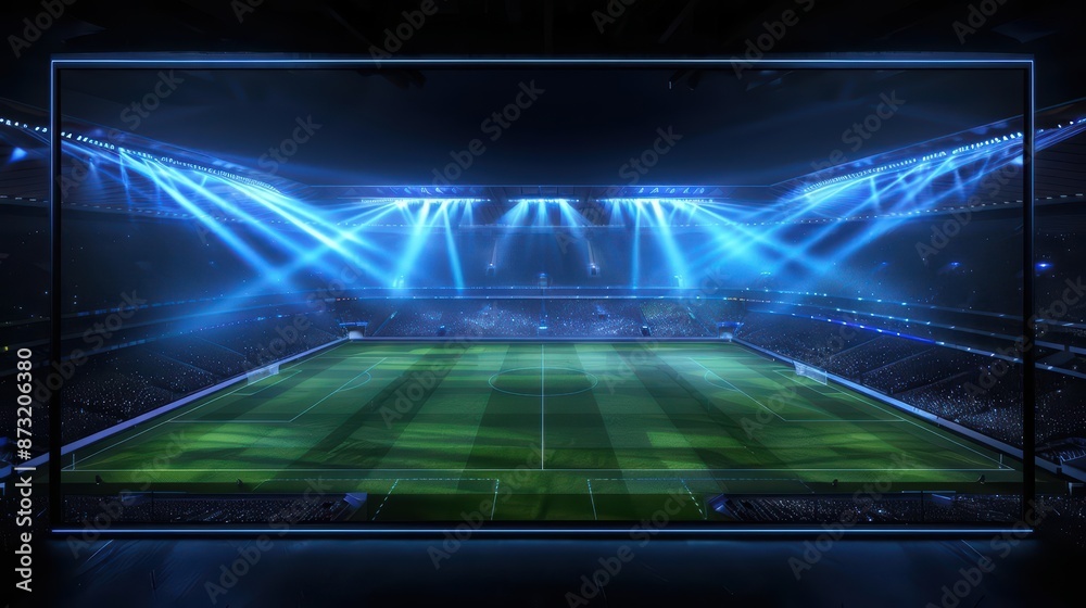 A hightech stadium features augmented reality and enchanted technology that allows fans to view games from multiple perspectives A hightech stadium features augmented reality and enchanted technology that allows fans to view games from multiple perspectives