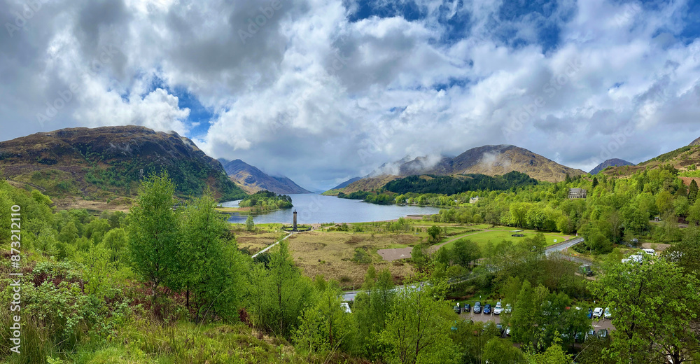 Fototapeta premium Glenfinnan Scotland Scottish Highlands