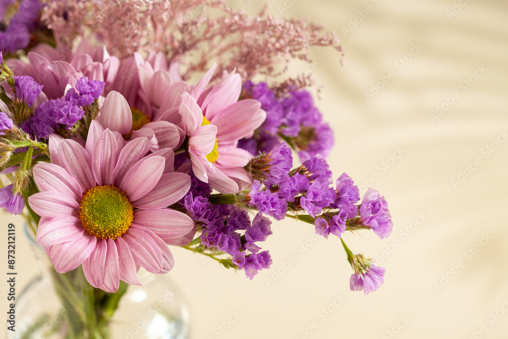 Bunch of colorful summer flowers, close up Bunch of colorful summer flowers, close up