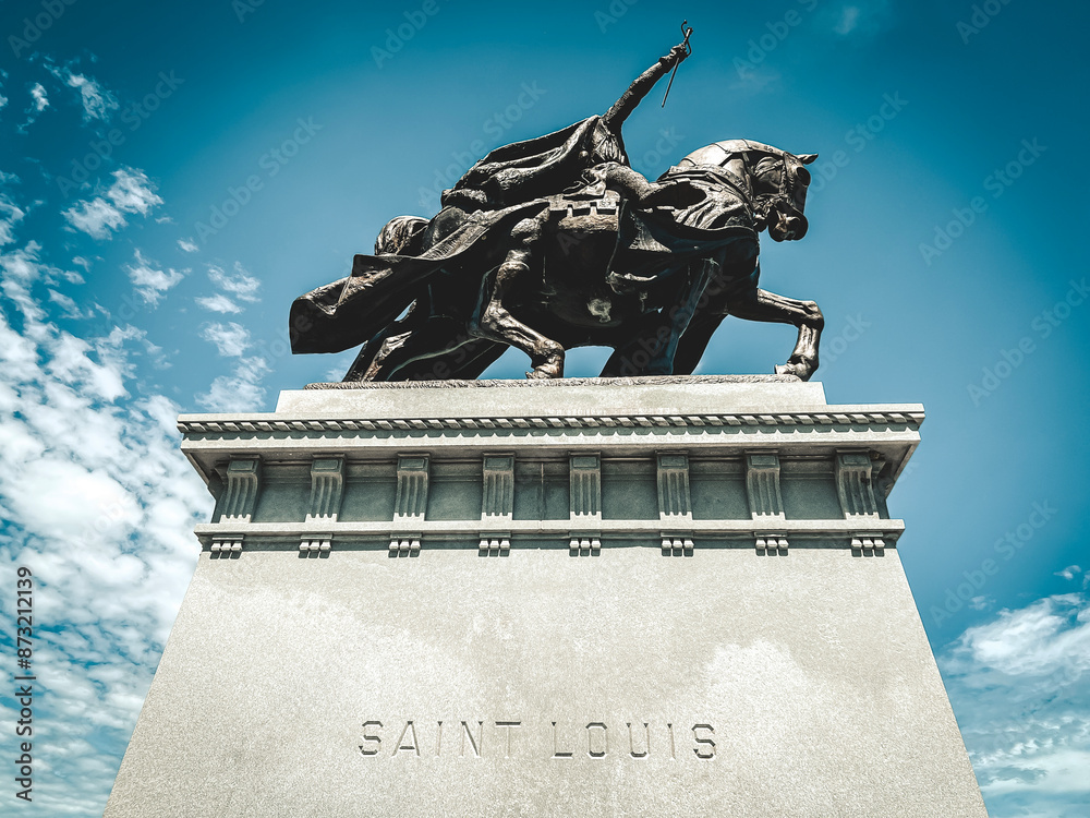 St. Louis, Missouri, USA : July 1, 2024 Apotheosis of Saint Louis ...
