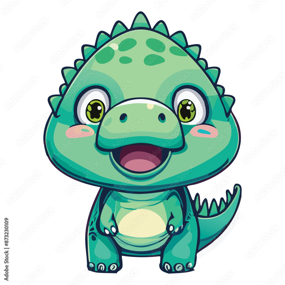 Naklejka premium Cute animals svg, baby animals svg, baby dinosaur svg, Safari Animals SVG, Jungle Animal svg, Lion Zebra Elephant Tiger Koala Giraffe Monkey