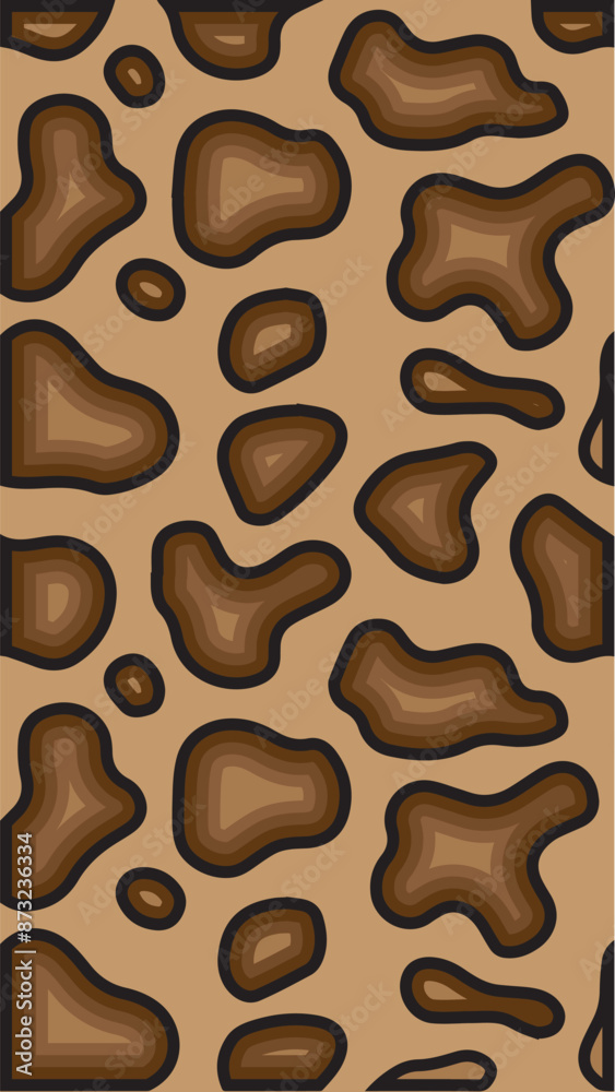 Fototapeta premium Cheetahs skin texture