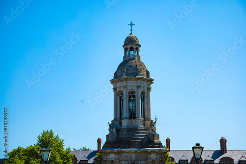 Dublin, Ireland - city streets and urban landscape