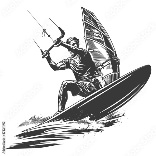 Kitesurfing in the Open Ocean, Harnessing the Power of Wind and Waves