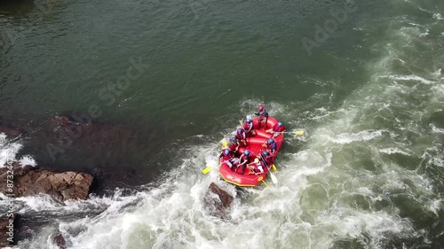 jet ski on the river