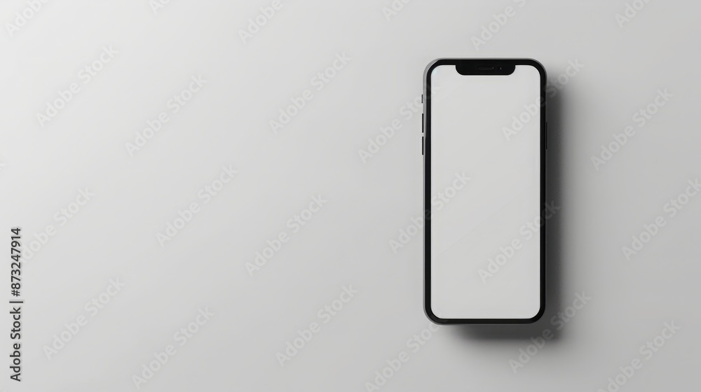 Modern Device Display for UI and App Interface Demonstrations on Solid White Modern Device Display for UI and App Interface Demonstrations on Solid White