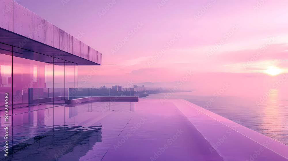 Modern minimalist glass house Modern minimalist glass house
