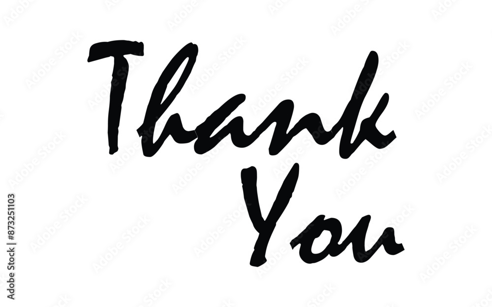 Thank You. Hand lettering Thank You for holiday Thanksgiving Day, vintage graphic, banner, poster. Greeting card calligraphy thank you, postcard for holiday Thanksgiving Day. Vector Illustration Thank You. Hand lettering Thank You for holiday Thanksgiving Day, vintage graphic, banner, poster. Greeting card calligraphy thank you, postcard for holiday Thanksgiving Day. Vector Illustration