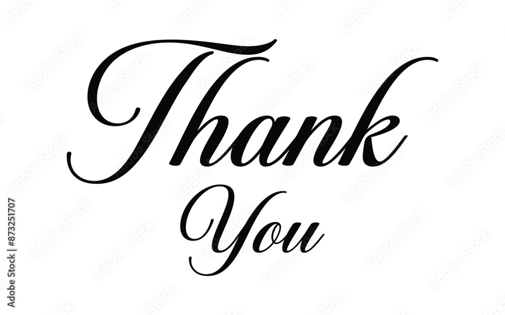 Thank You. Hand lettering Thank You for holiday Thanksgiving Day, vintage graphic, banner, poster. Greeting card calligraphy thank you, postcard for holiday Thanksgiving Day. Vector Illustration Thank You. Hand lettering Thank You for holiday Thanksgiving Day, vintage graphic, banner, poster. Greeting card calligraphy thank you, postcard for holiday Thanksgiving Day. Vector Illustration