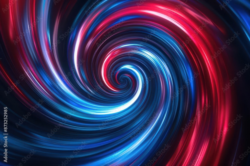 hypnotic spiral vortex in vibrant red and blue hues swirling against a dark background mesmerizing optical illusion with depth and motion perfect for abstract designs hypnotic spiral vortex in vibrant red and blue hues swirling against a dark background mesmerizing optical illusion with depth and motion perfect for abstract designs