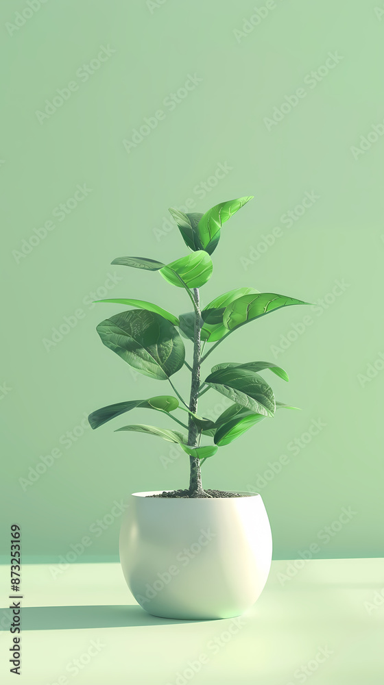 Minimalist style small plants Minimalist style small plants