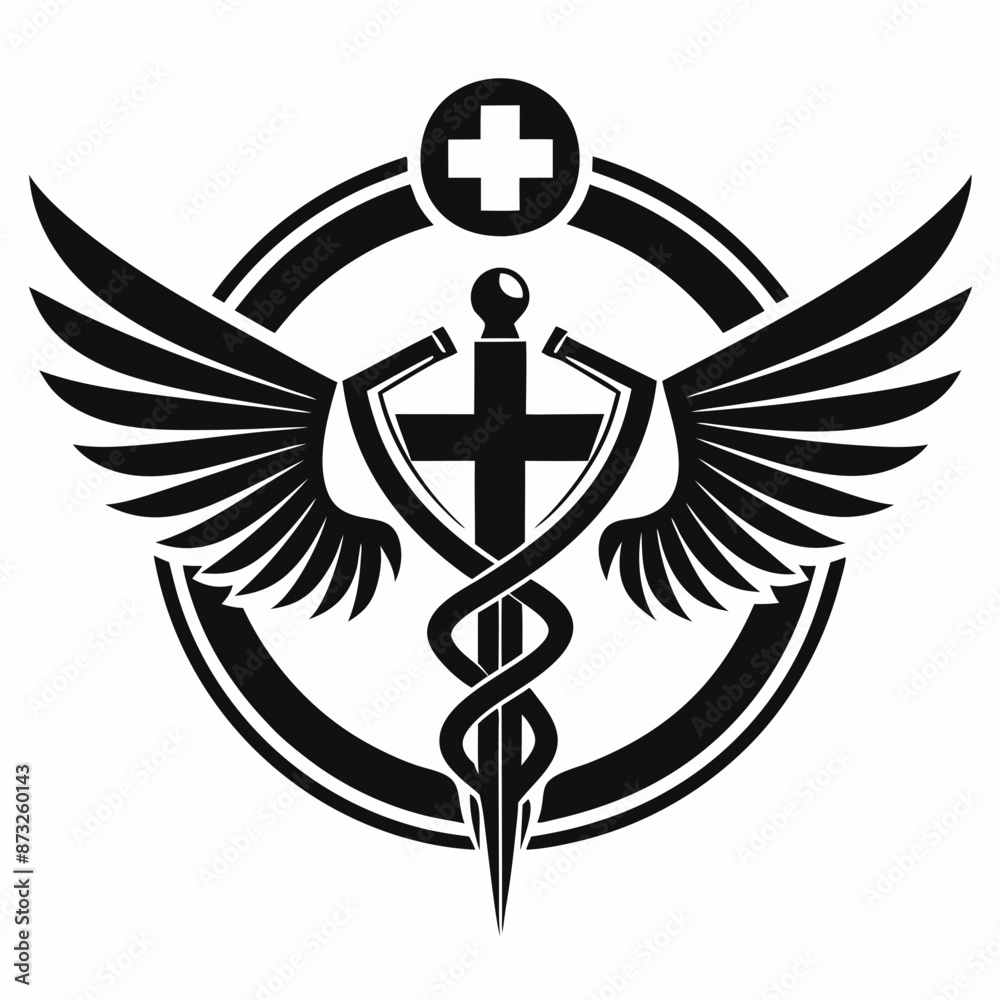Veterinary Medicine Logo Vector Illustration Veterinary Medicine Logo Vector Illustration