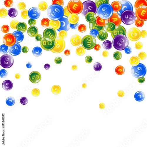 Vitamins and minerals complex. Multivitamins