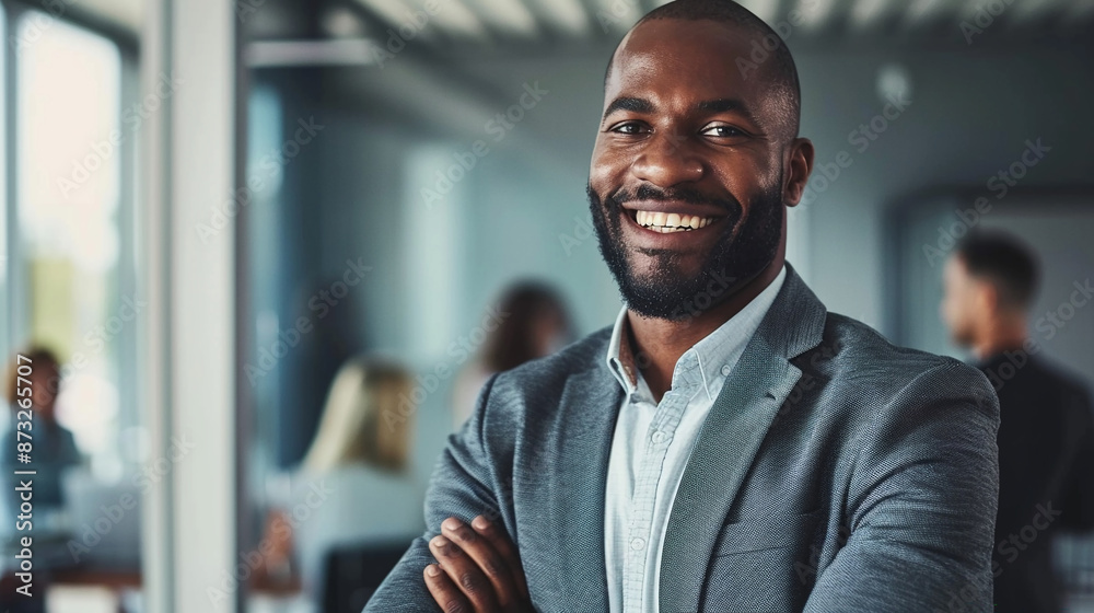 Fototapeta premium Manager creates leadership development programs for future leaders.