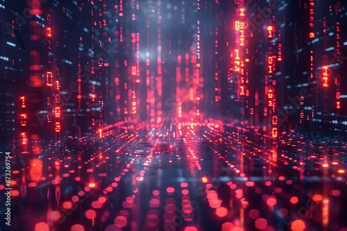 Wallpaper Mural Programming code abstract technology background Torontodigital.ca