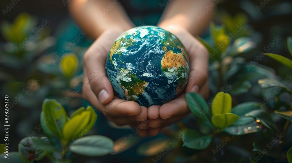 Powerful Conceptual Photograph of Hands Holding the Earth Powerful Conceptual Photograph of Hands Holding the Earth