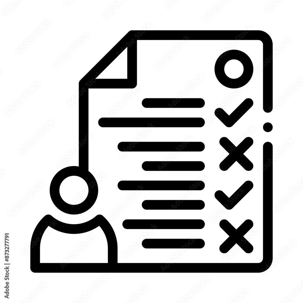 paper line icon paper line icon