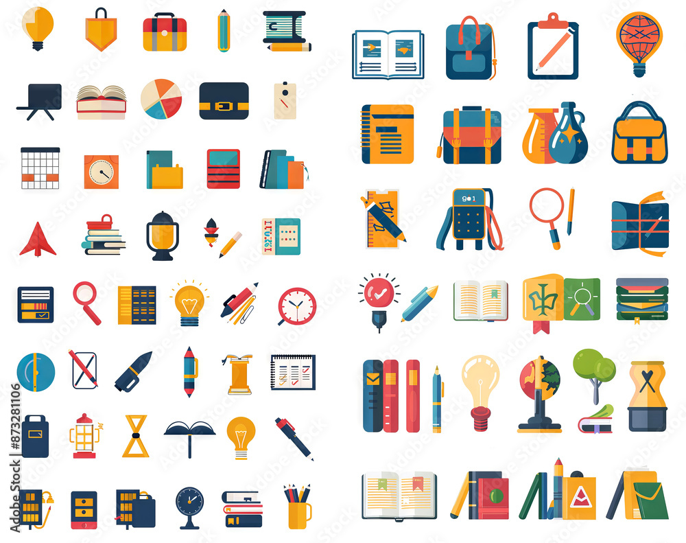 Infographic icons on white Infographic icons on white