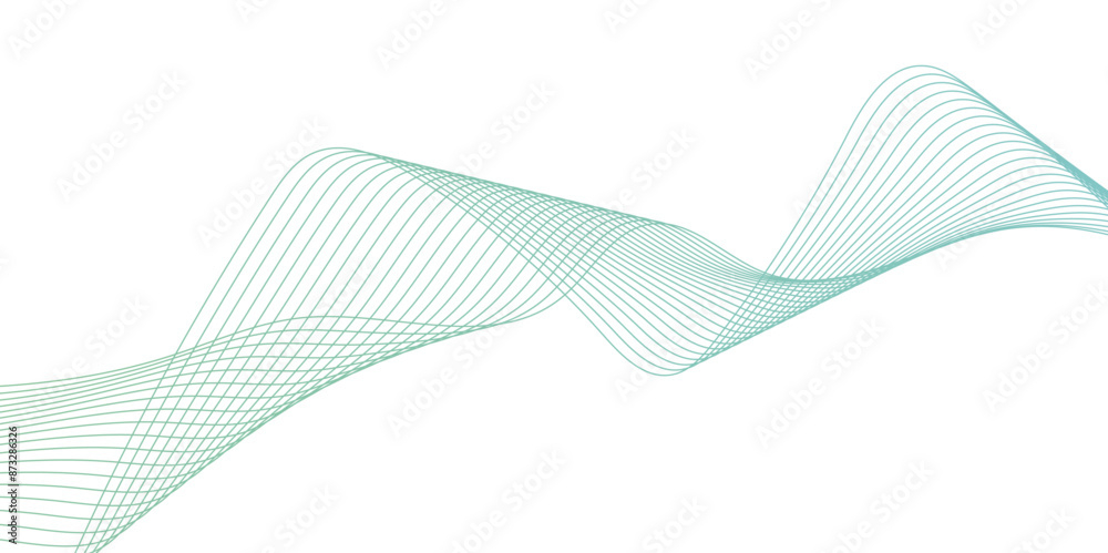 Abstract wavy lines flowing curve gradient color on transparent background. Abstract white background colorful lines. modern wavy stripes on white background isolated. Abstract wavy lines flowing curve gradient color on transparent background. Abstract white background colorful lines. modern wavy stripes on white background isolated.