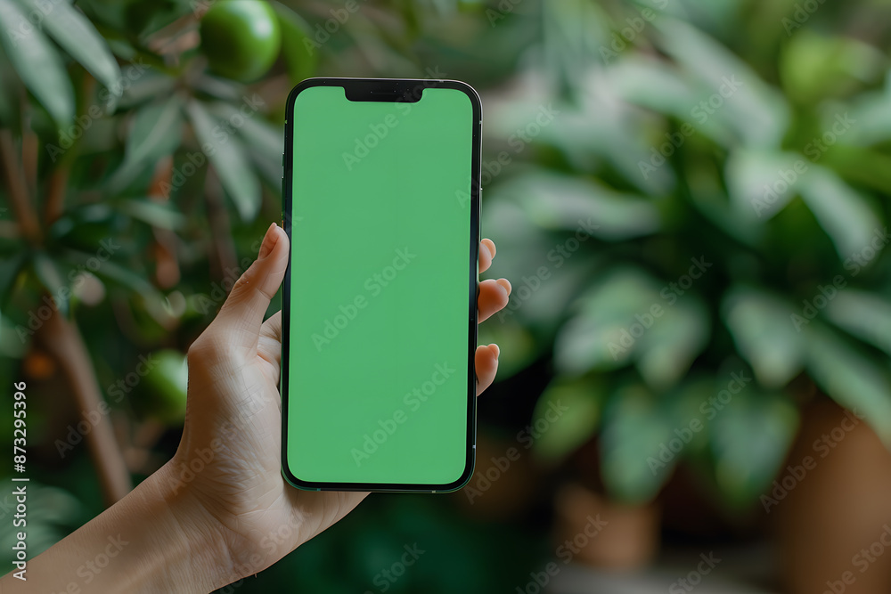 person holding smartphone, iPhone mockup, iPhone screen cut out mockup technology graphic design illustration cutout green screen person holding smartphone, iPhone mockup, iPhone screen cut out mockup technology graphic design illustration cutout green screen