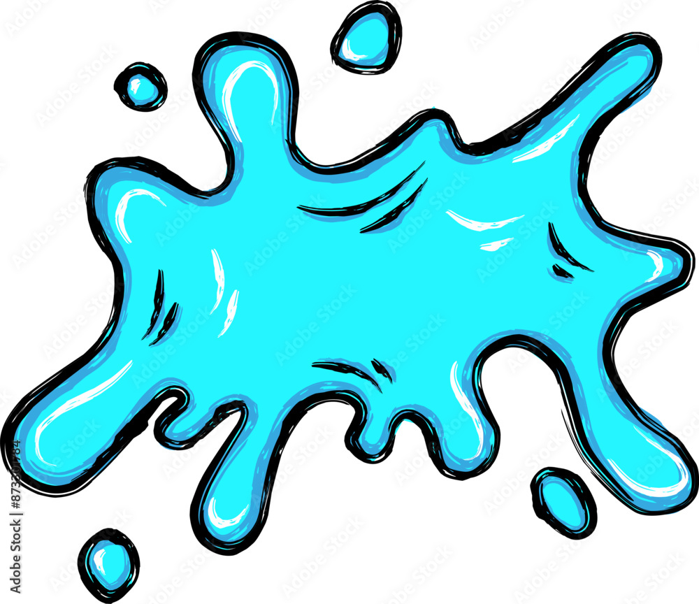 Comic bubbles element isolated Comic bubbles element isolated