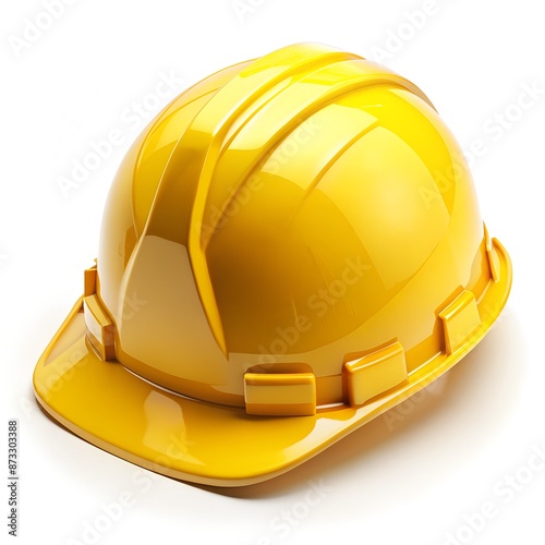 yellow hard hat